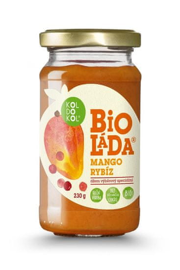 Koldokol Bioláda mango a rybíz 230g bio