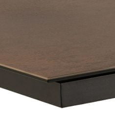 Intesi Stůl Irwine 200/240cm hnědý/černý