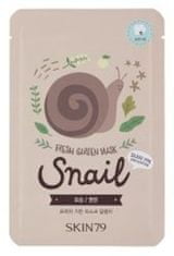 SKIN79 Plátýnková maska - Fresh Garden Mask - Snail - (23g)