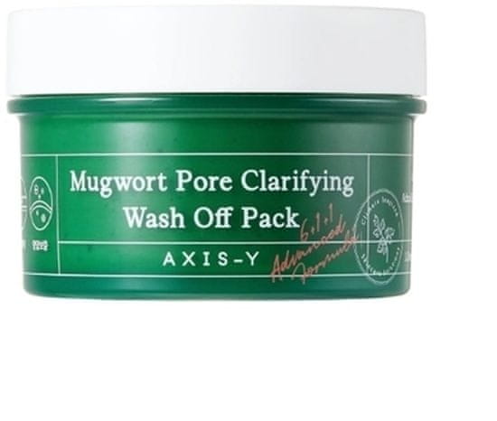 Axis-y AXIS-Y Pleťová maska Mugwort Pore Clarifying Wash Off Pack (100 ml)