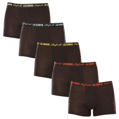 Lee Cooper 5PACK pánské boxerky černé (LCUBOX5P3-1946716) - velikost M