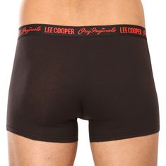 Lee Cooper 5PACK pánské boxerky černé (LCUBOX5P3-1946716) - velikost M