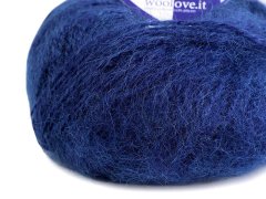 Kraftika 1ks (9) modrošedá sv. pletací příze big mohair 25 g