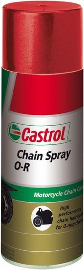 Castrol mazání řetězu CHAIN SPRAY O-R White Sprej 400ml