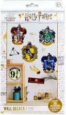 CurePink Set 20 samolepek na zeď Harry Potter (23 x 44 cm)