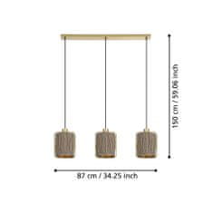 Eglo EGLO Závěsné svítidlo COROJAL 390207
