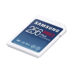 Samsung Paměťová karta PRO Plus SDXC (160R/ 120W) 256 GB + USB adaptér