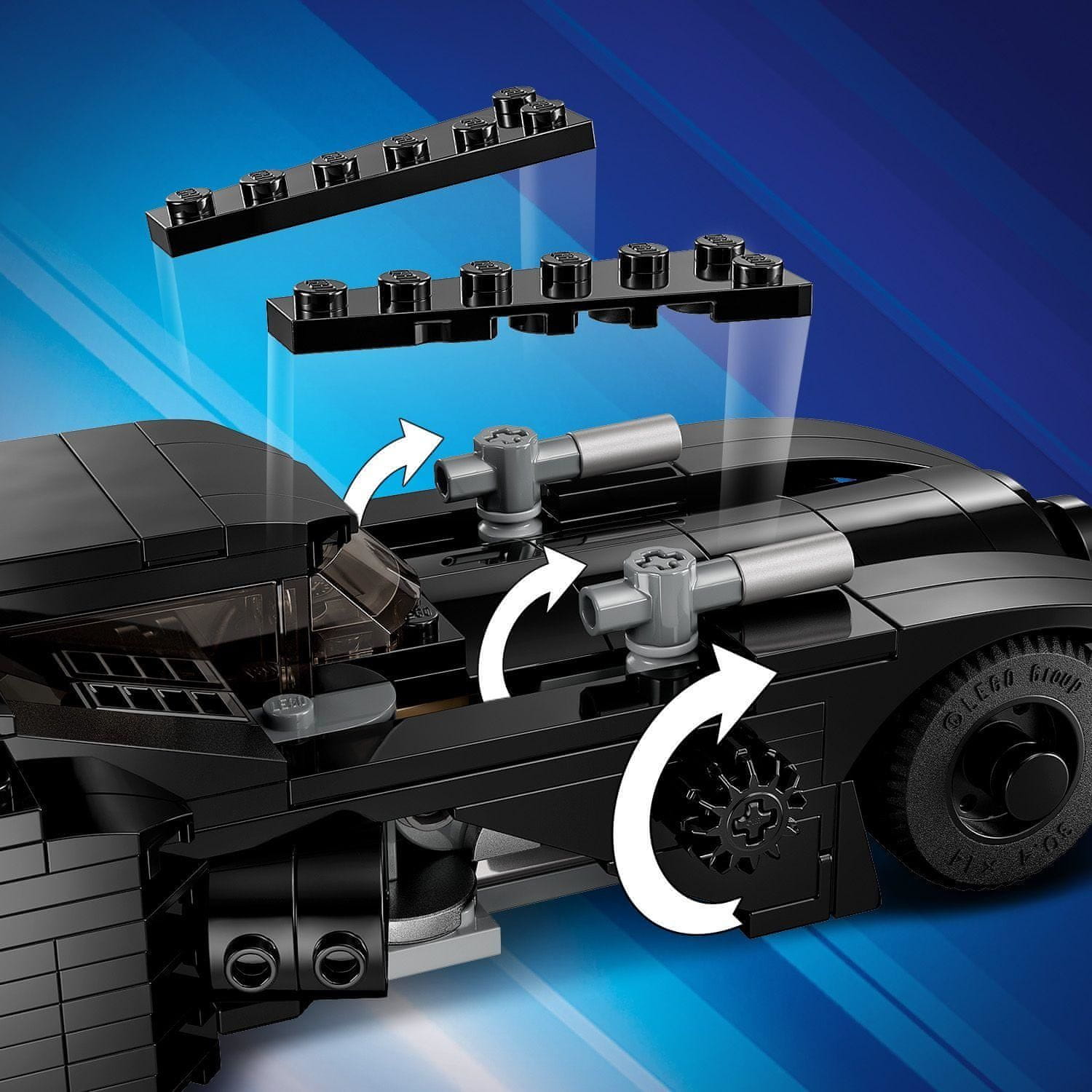 LEGO DC Batman 76224 Batman vs. Joker: Naháňačka v Batmobile