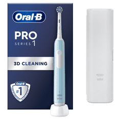 Oral-B elektrický zubní kartáček Pro Series 1 Blue + cestovní pouzdro