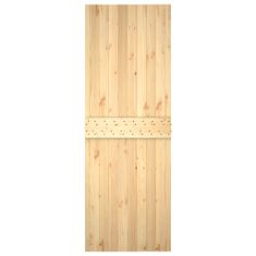 Greatstore Dveře 80 x 210 cm masivní borové dřevo