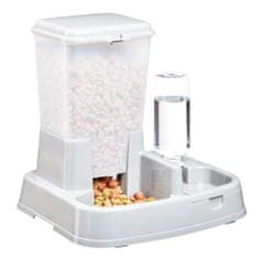 Kaxl Automatický dávkovač krmiva a vody 2v1 pro domácí zvířata AG684