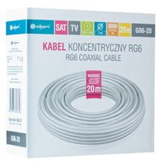 DPM Koaxiální kabel DPM G06-20, 7mm, 20m