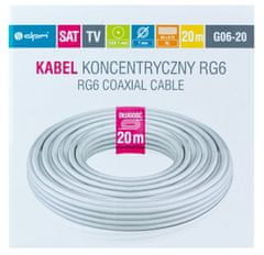 DPM Koaxiální kabel DPM G06-20, 7mm, 20m