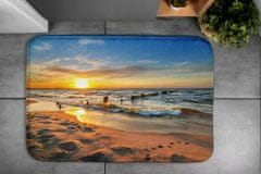 tulup.cz Předložka do koupelny West sun beach 75x45 cm Bílá