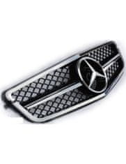 Protec  Přední maska Mercedes W204 C63 2007-2014 černá chromová