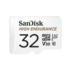 SanDisk High Endurance/micro SDHC/32GB/100MBps/UHS-I U3 / Class 10/+ Adaptér