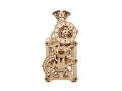 UGEARS 3d dřevěné mechanické puzzle hodiny motoru