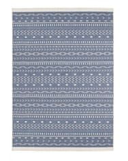 NORTHRUGS Kusový koberec Twin Supreme 103439 Kuba blue creme – na ven i na doma 80x250