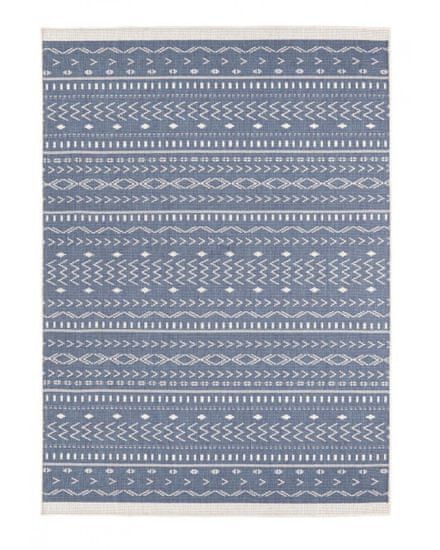 NORTHRUGS Kusový koberec Twin Supreme 103439 Kuba blue creme – na ven i na doma