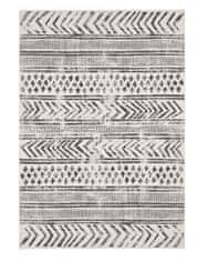 NORTHRUGS Kusový koberec Twin Supreme 103860 Biri Black/Cream – na ven i na doma 80x150