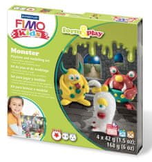 FIMO sada kids Form & Play - Příšerky