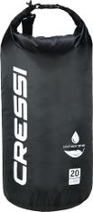 Cressi Voděodolná taška Dry bag 20 l. černá