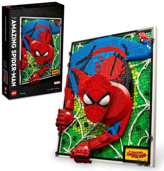 LEGO Art 31209 Úžasný Spider-Man