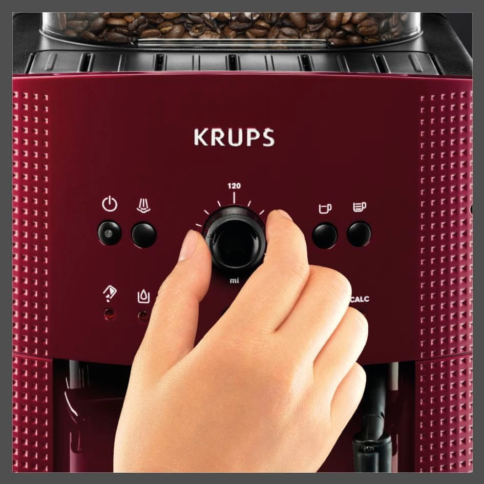  Krups EA810770 Essential, piros 