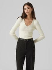 Vero Moda Dámský svetr VMEVIE 10291652 Birch (Velikost L)