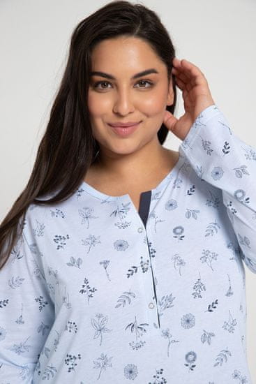 TARO Dámská noční košile Taro Magnolia 3011 dł/r 2XL-3XL 24