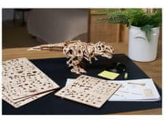 UGEARS 3d dřevěné mechanické puzzle tyrannosaurus rex