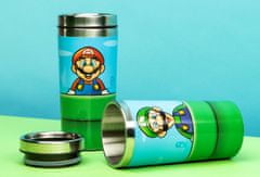 CurePink Cestovní hrnek Nintendo: Super Mario (objem 450 ml)