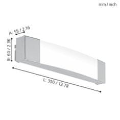 Eglo EGLO Koupelnové zrcadlové svítidlo SIDERNO 97718