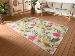 Hanse Home Kusový koberec Flair 105613 Flowers and Leaves Multicolored – na ven i na doma 80x165
