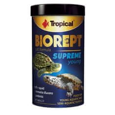 TROPICAL Biorept Supreme Young 100ml/36g měkké krmivo pro vodní želvy