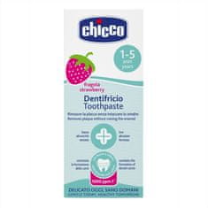 Chicco Pasta zubní Jahoda s fluorem 50ml, 1-5r