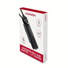 AXAGON ADSA-FP2C USB-C 5Gbps - SATA 6G 2.5" SSD/HDD SLIM adaptér