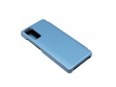 Bomba Zrcadlový silikonový otevírací obal pro Samsung - modrý Model: Galaxy S20 FE