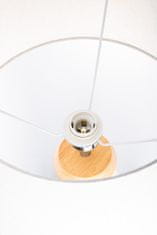 LUMILED Stojací lampa na trojnožce E27 výškově nastavitelný CLARA béžová
