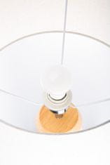 LUMILED Stojací lampa na trojnožce E27 výškově nastavitelný CLARA béžová