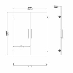 eoshop Dvířka Office 431 černá