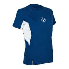 AQUALUNG tričko RASHGUARDOOSE FIT SHORT SLEEVE WOMEN NAVY/WHITE dámské S