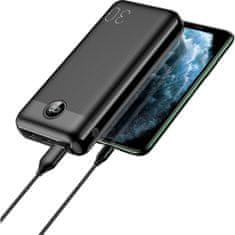 Yenkee powerbanka YPB 3018, PD 20W, 30000mAh, černá