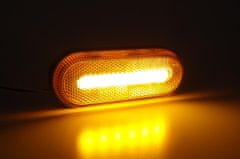 AMIO Oranžové obrysové světlo - oválné LED- OM-01-O