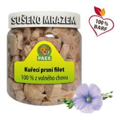 Paex Kuřecí prsní filet, mrazem sušený 80 g Váha: 80 g