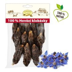 Santaniello Hovězí klobásky pro psy 100 g Váha: 100 g