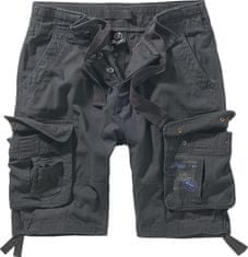 BRANDIT kraťasy Pure Vintage Shorts Antracit Velikost: S