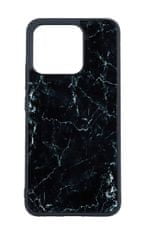 TopQ Kryt Marble Xiaomi 13 pevný Smoky Black 98268