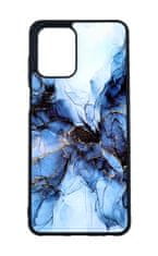 TopQ Kryt Marble Motorola Moto G73 pevný Smoky Blue 98187