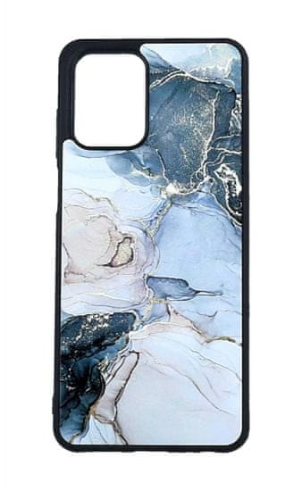 TopQ Kryt Marble Motorola Moto G73 pevný Smoky Color 98186